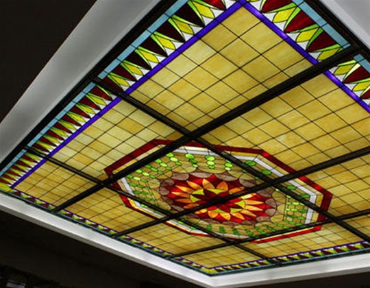 吊頂藝術(shù)玻璃